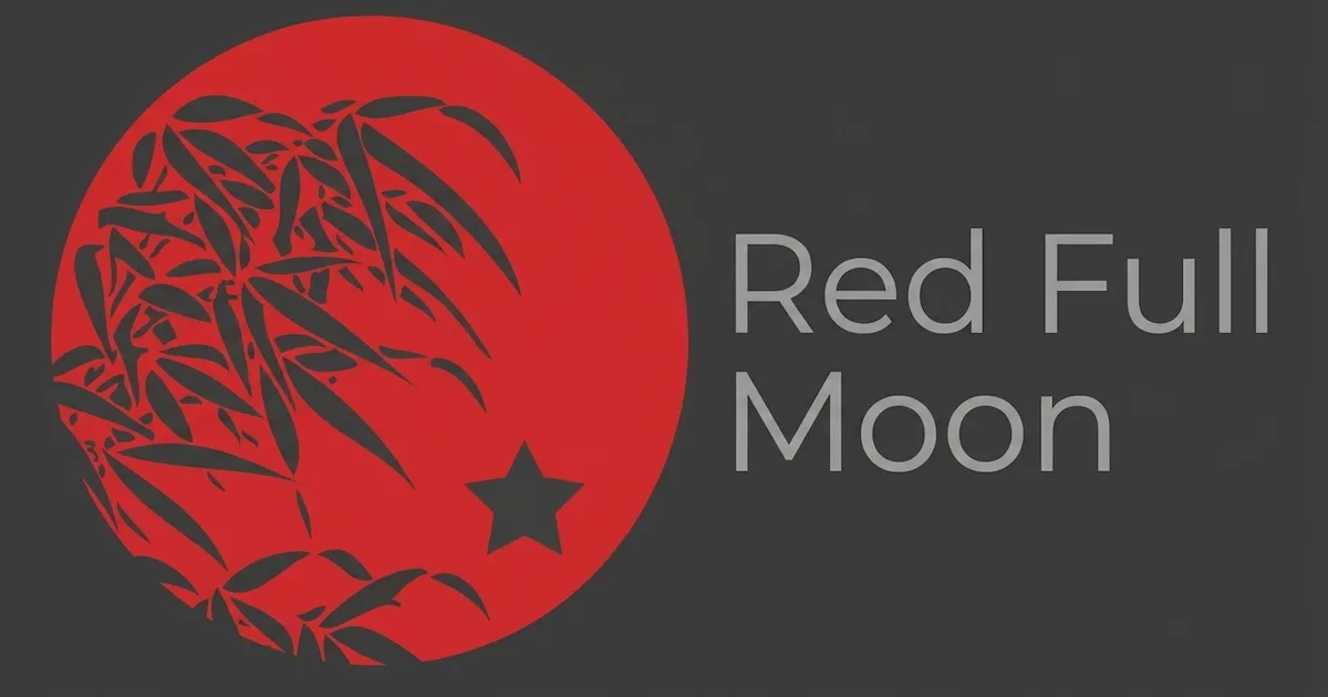 Red Full Moon